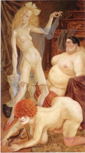 Otto Dix, Three Wenches. These prostitutes were willing to work individually or in a team.